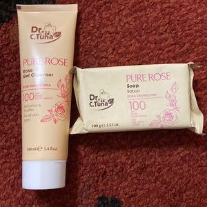 Pure rose cleanser and beauty bar by farmasi